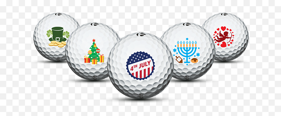 Personalize Your Own Custom Golf Balls Taylormade Golf - For Golf Emoji,Golf Ball Logo