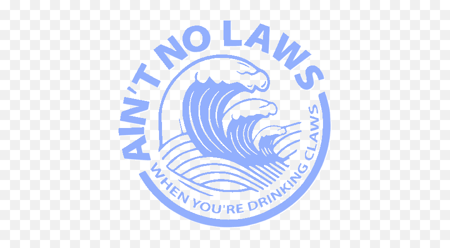 White Claw Svg Free - Ain T No Laws When Youre Drinking Claws Transparent Emoji,White Claw Logo