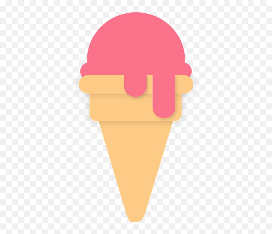 Ice Cream Clipart Design - Cone Emoji,Ice Cream Clipart