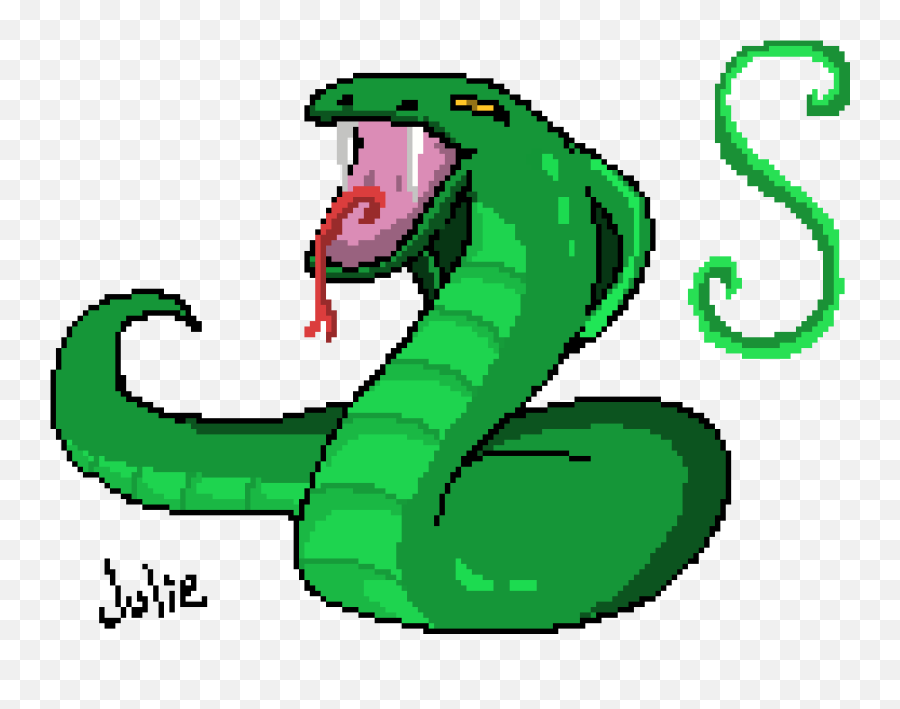 Pixel Art Gallery Emoji,Cute Snake Clipart