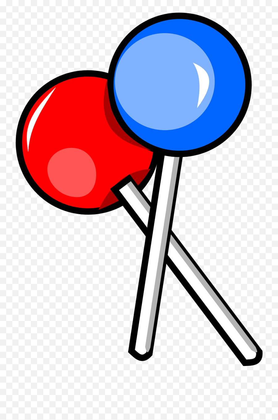 Transparent Magazines Clipart - Red And Blue Lollipop Png Emoji,Magazines Clipart