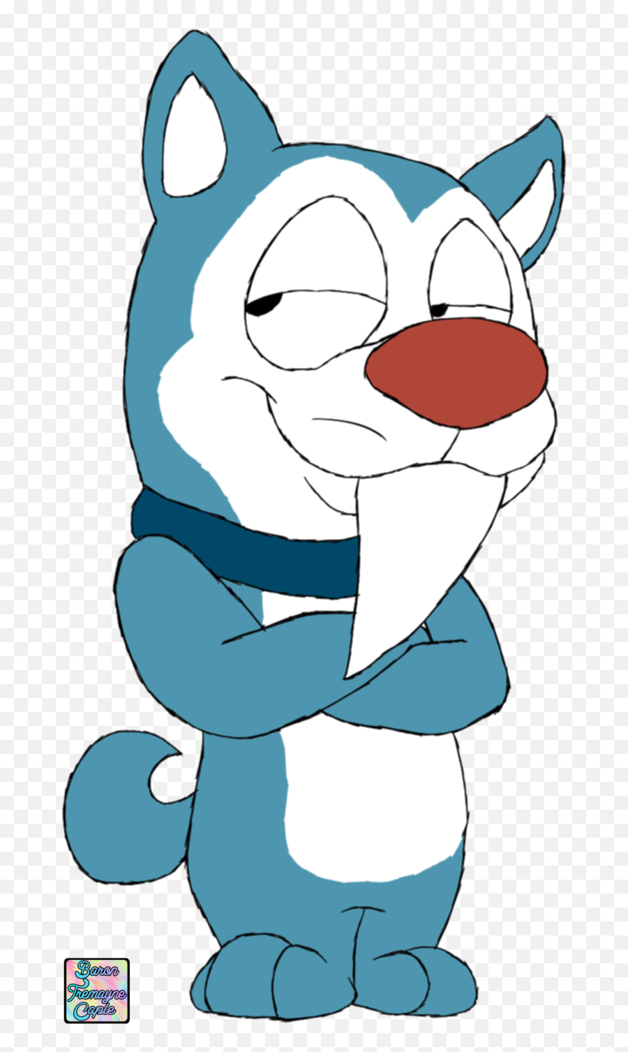 Tusky Husky - Fictional Character Emoji,Husky Clipart