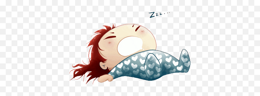 Top Wake Up Stickers For Android Ios - Sleeping Cartoon Girl Gif Emoji,Wake Up Clipart