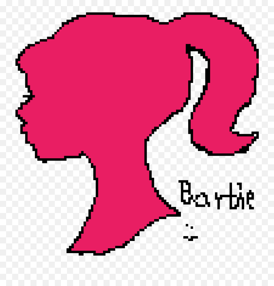 Pixilart - Dot Emoji,Barbie Logo