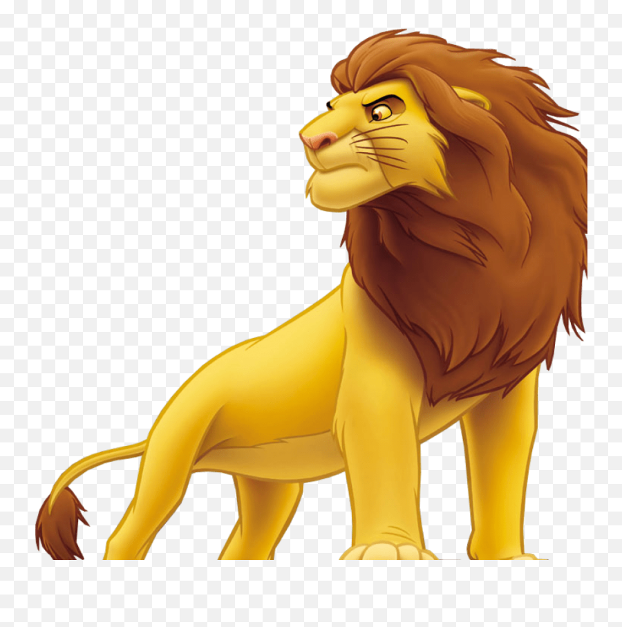 Lion King In Png - Simba Mufasa The Lion King Characters Emoji,Lion King Logo