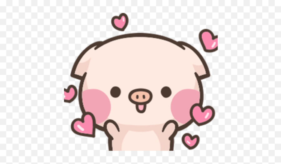 Bttv U0026 Fftv Emotes - Cute Transparent Pig Gif Emoji,Monkas Png