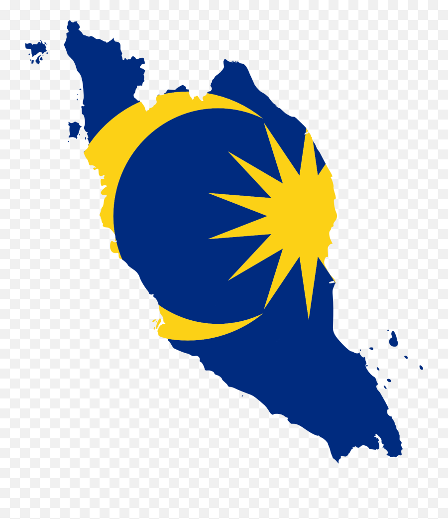 Tugu Negara Clipart 3 By Crystal - Flag Map Of Malaysia Malaysia Map Flag Png Emoji,Crystal Clipart
