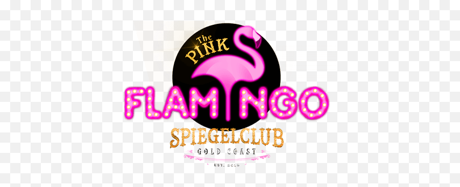 The Pink Flamingo - Pink Flamingo Gold Coast Logo Emoji,Flamingo Logo