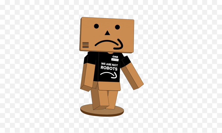 Amazon Workers Are Not Robots Gmb - Amazon Worker Cartoon Emoji,Amazon Logo History