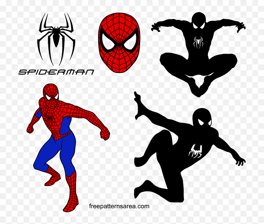 Spider - Spiderman Spider Emoji,Spiderman Logo