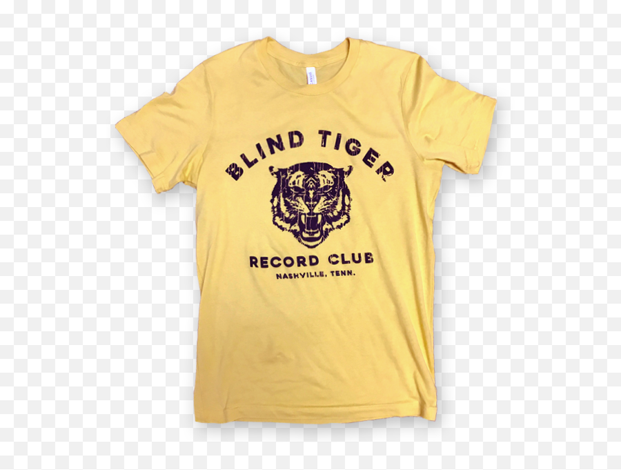 Blind Tiger Logo Shirt - Short Sleeve Emoji,Tiger Logo