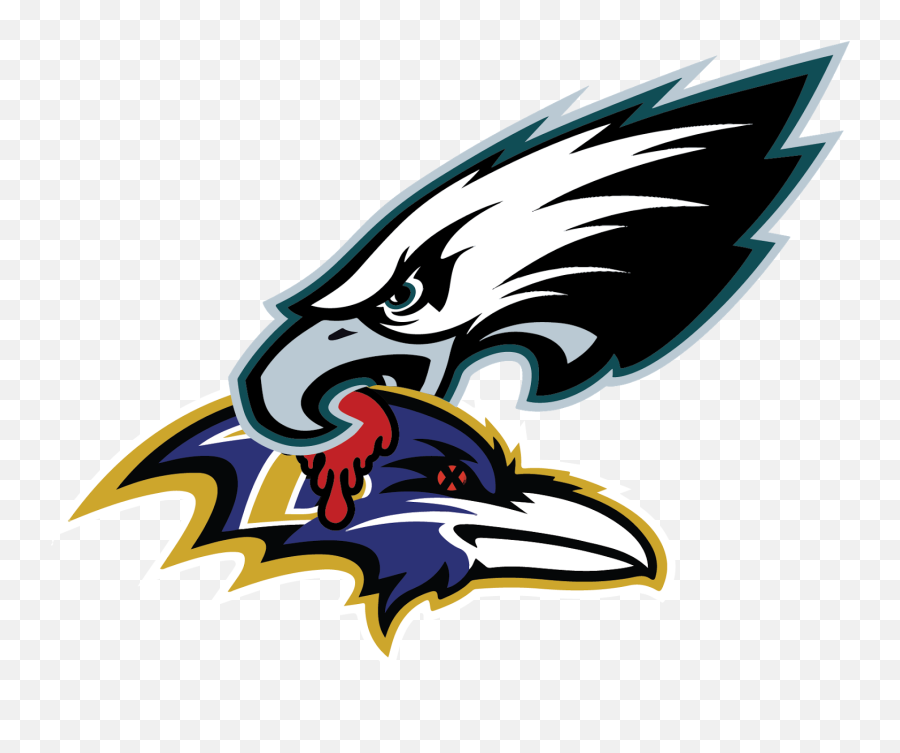 Philadelphia Eagles Baltimore Ravens - Baltimore Ravens Svg Emoji,Philadelphia Eagle Logo