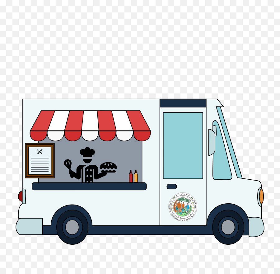Food Trucks Clipart Png Transparent - Transparent Food Truck Clip Art Emoji,Food Truck Png