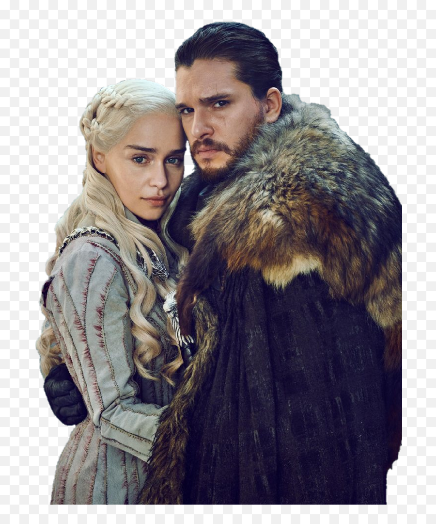 Jon Snow And Daenerys Targaryen - Jon And Daenerys Emoji,Daenerys Targaryen Png