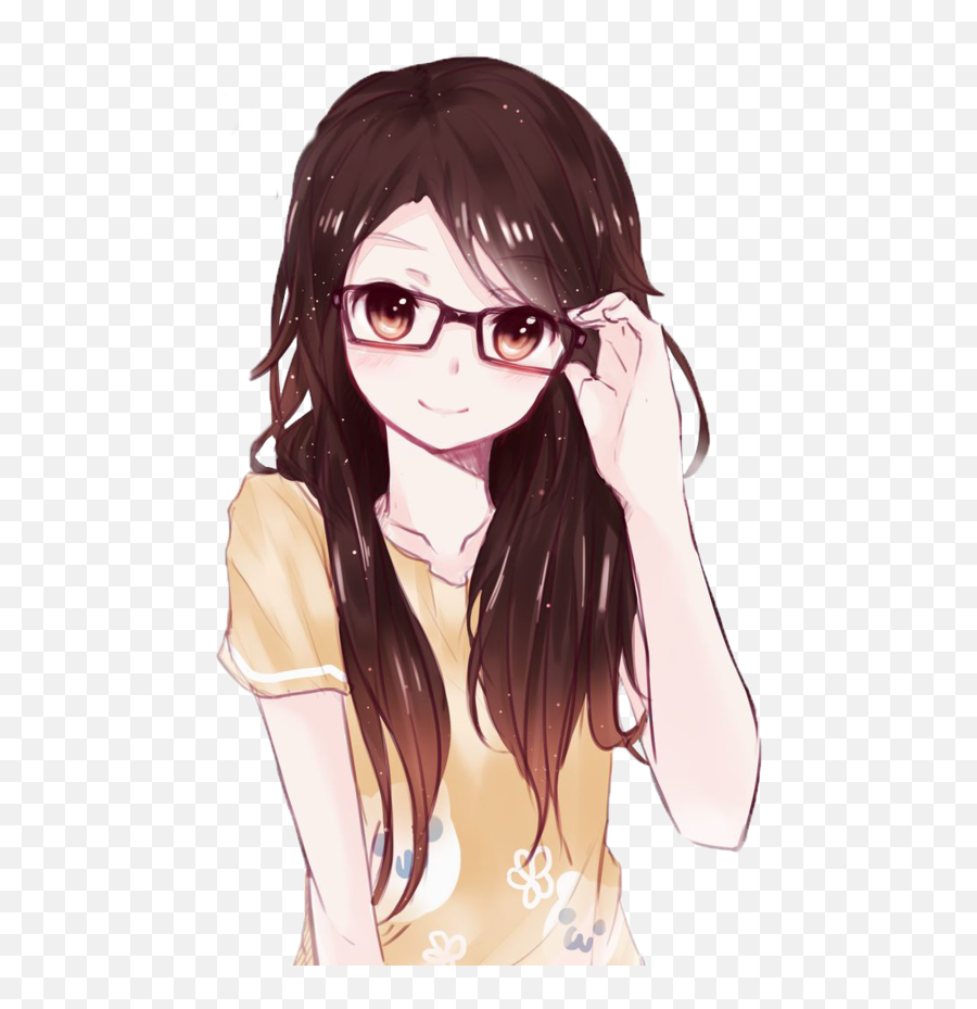 Anime Girl Png - Sensible Girl Emoji,Anime Transparent