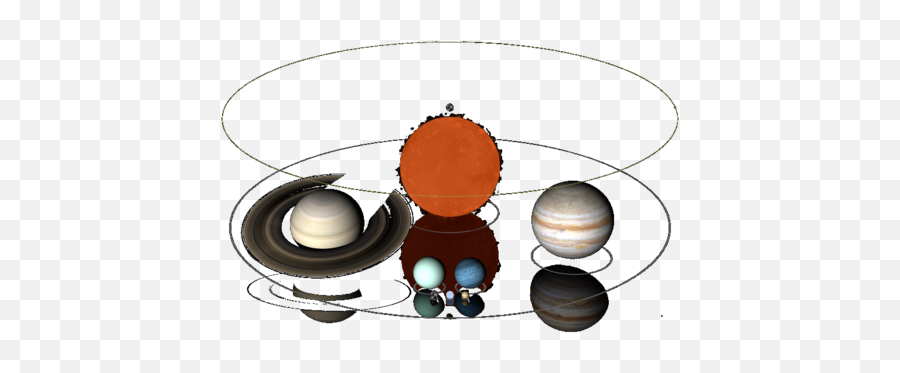 Download 1e8m Comparison Saturn Jupiter Ogle Tr 122b With Emoji,Uranus Transparent Background