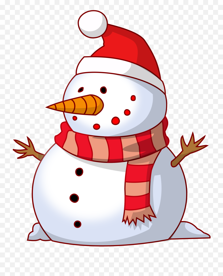 Free Clip Art - Christmas Snowman Clipart Emoji,Christmas Clipart