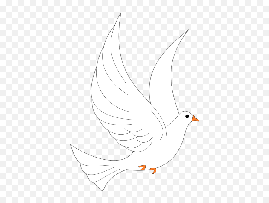 Flying Dove Png Svg Clip Art For Web - Download Clip Art Emoji,Peace Dove Png