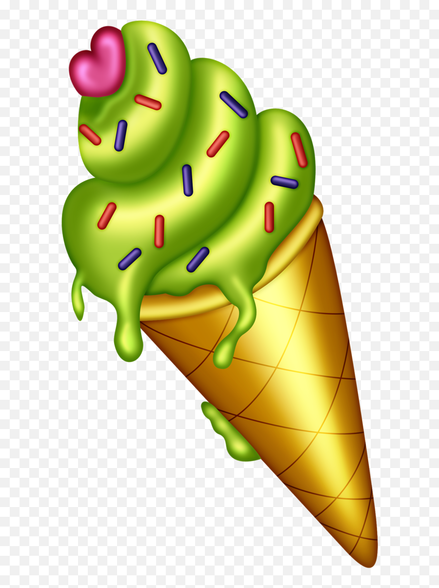 Ice Cream Clipart Birthday Png - Dibujos De Barquillas Emoji,Ice Cream Clipart