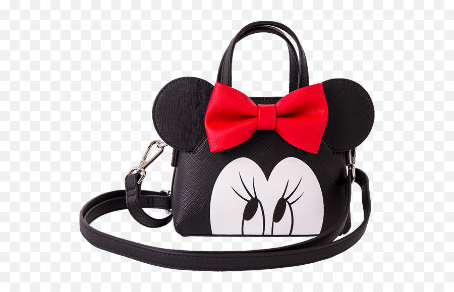 Download Minnie Mouse Face Loungefly Crossbody Bag - Disney Emoji,Minnie Mouse Face Png