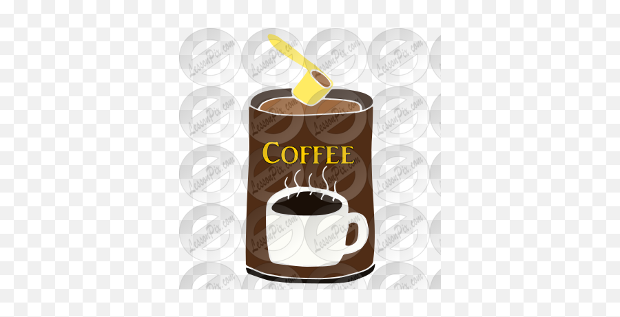 Coffee Stencil For Classroom Therapy - Serveware Emoji,Coffee Clipart