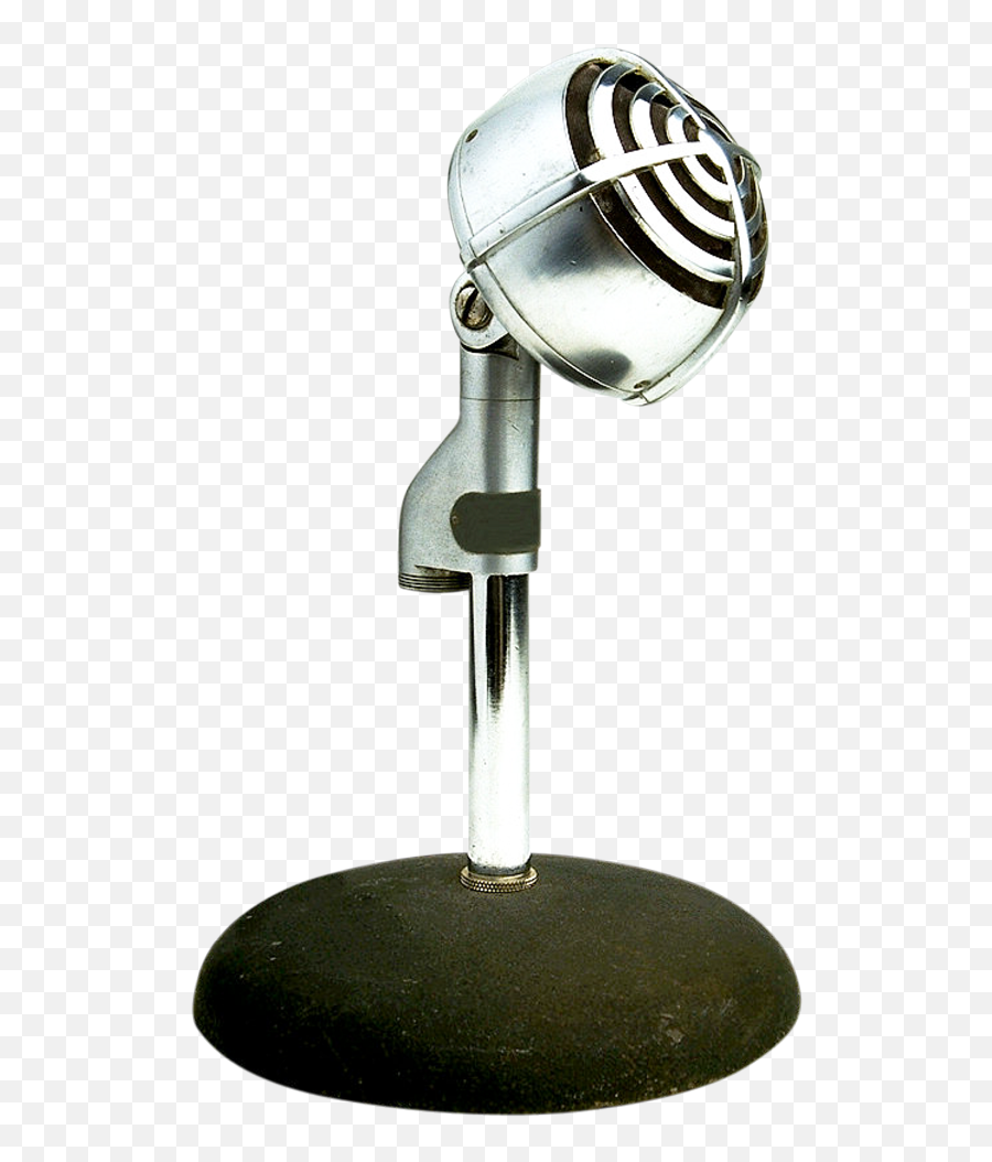 Vintage Microphone Png Transparent Image - Pngpix Desk Lamp Emoji,Microphone Png