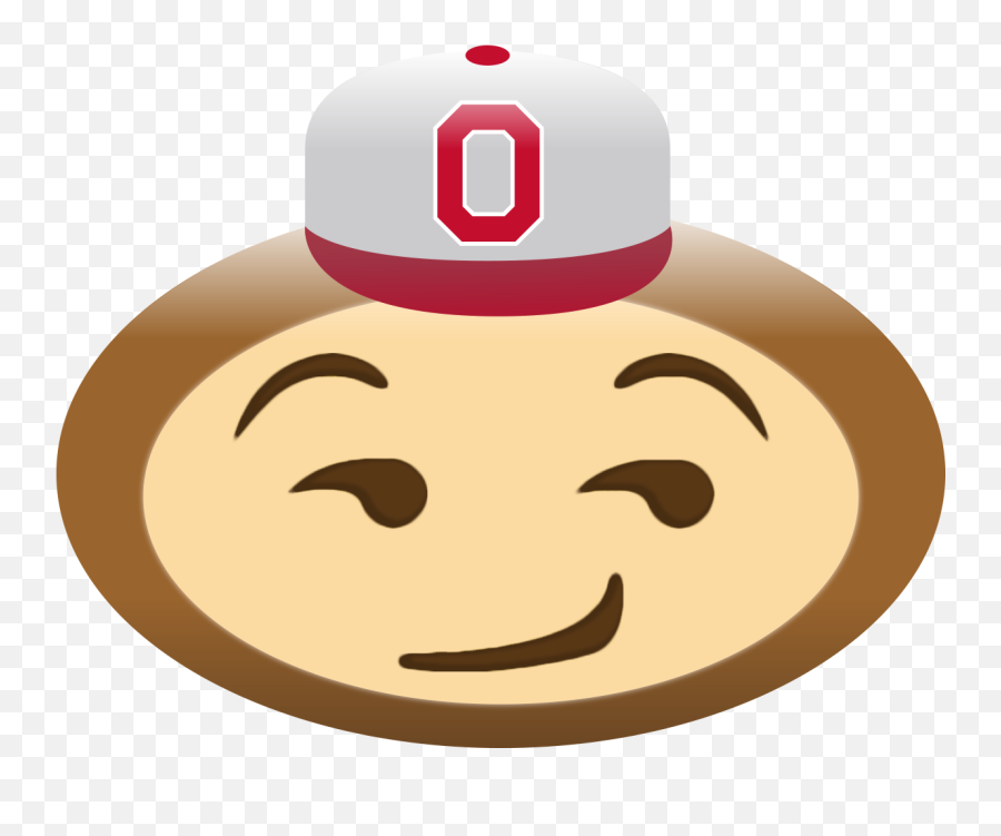 Brutus Emoji - Brutus Buckeye Emoji,Ohio State Buckeyes Logo