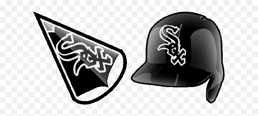 Chicago White Sox Cute Cursor - Cricket Cap Emoji,Chicago White Sox Logo