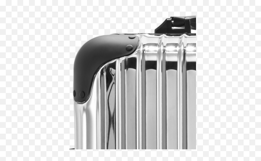 Rimowa X Moncler Cabin Polished Aluminium Suitcase Rimowa - Grille Emoji,Moncler Logo