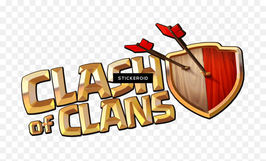 Clash Of Clans 2018 Clipart - Clan Clash Of Clans Merah Putih Emoji,Clash Of Clans Logo