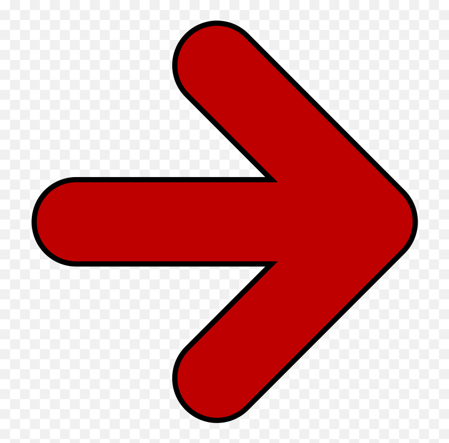 Download Red And Black Arrow Png Image With No Background - Black Red Arrow Emoji,Black Arrow Png