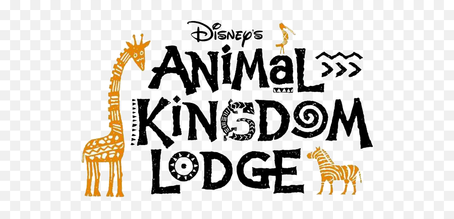 Animal Kingdom Lodge Logo - Black And White Animal Kingdom Clipart Emoji,Animal Kingdom Logo