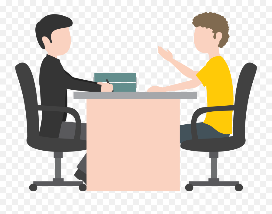 Desk Clipart Row Desk Row Transparent - Consultation Clipart Emoji,Desk Clipart