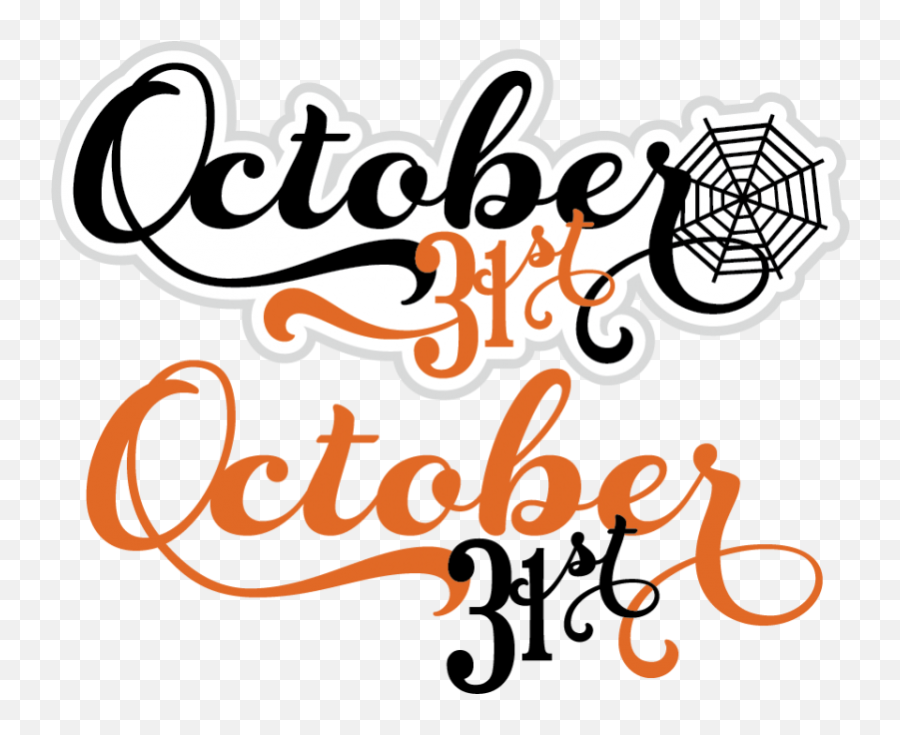 October November Newsletter Clip Art Image 17143 - October 31st Emoji,November Clipart