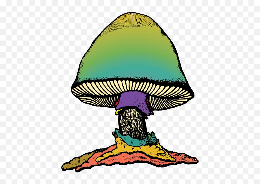 The Jazz Fest - Allman Brothers Mushroom Band Logo Emoji,Brothers Clipart