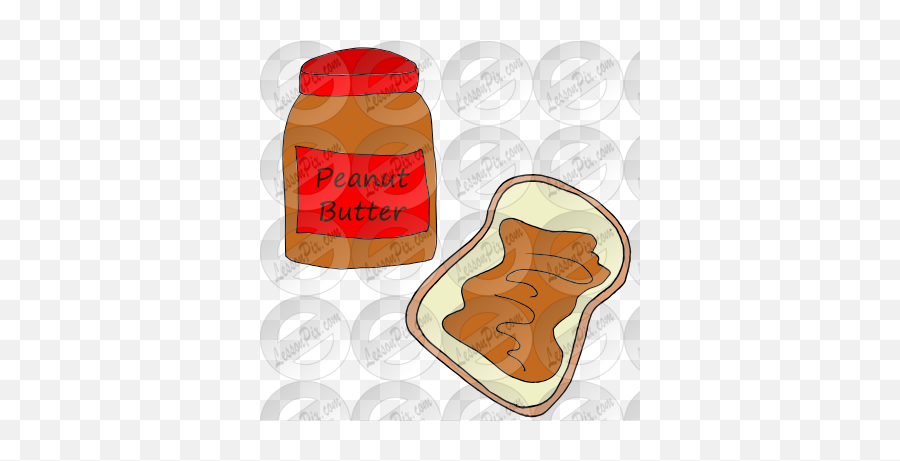 Peanut Butter Picture For Classroom - Paste Emoji,Peanut Butter Clipart