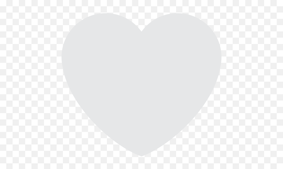 White Heart Emoji - Instagram Double Tap Heart Png,White Heart Transparent