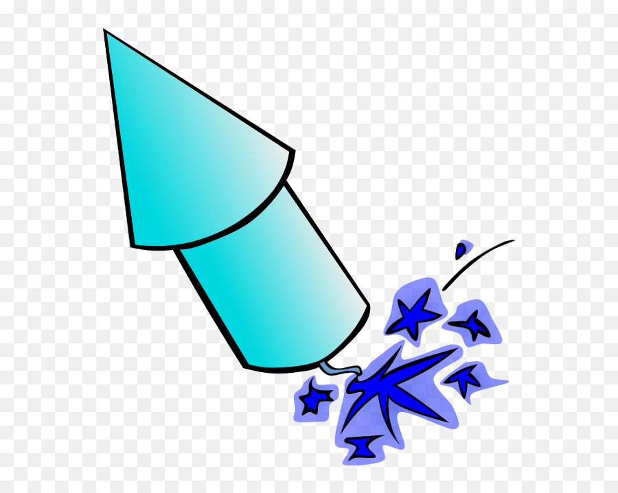 Rocket Firework Clipart - Clip Art Emoji,Firework Clipart