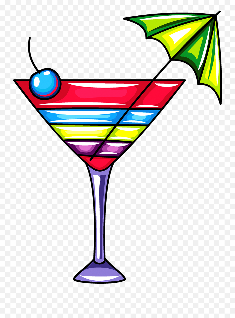 Martini Clipart Pink Wine Glass - Bebida Vector Png Martini Emoji,Martini Clipart