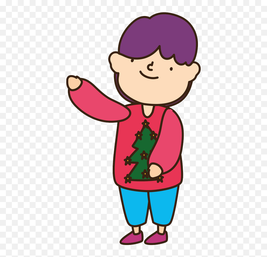 Christmas Sweater Clipart - Fictional Character Emoji,Christmas Sweater Clipart
