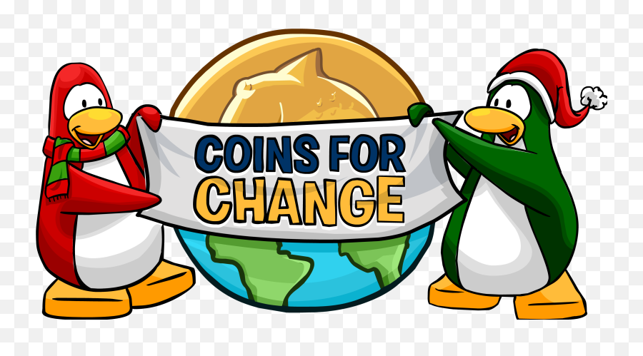 Coins For Change Club Penguin Rewritten Wiki Fandom Emoji,Coins Transparent