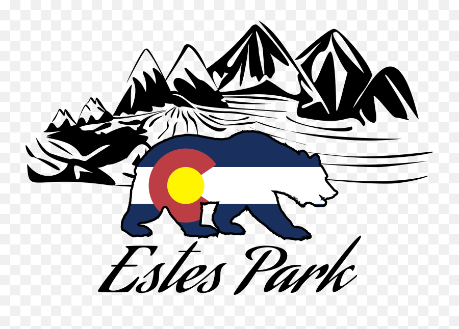 This Is An Estes Park Colorado Design I - Language Emoji,Colorado Logo
