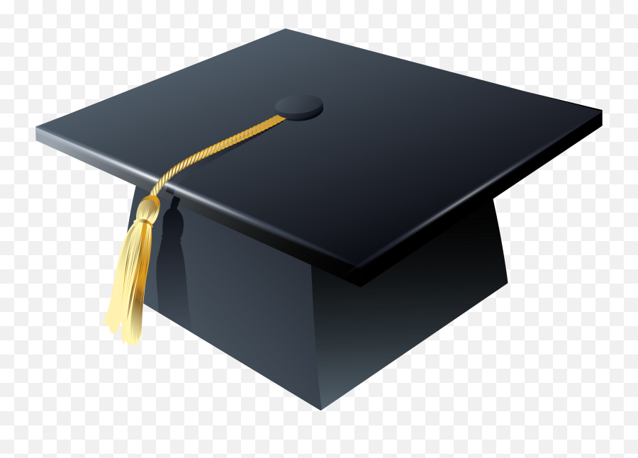 Graduation - Transparent Background Graduation Cap Clipart Transparent Emoji,Graduation Cap Clipart