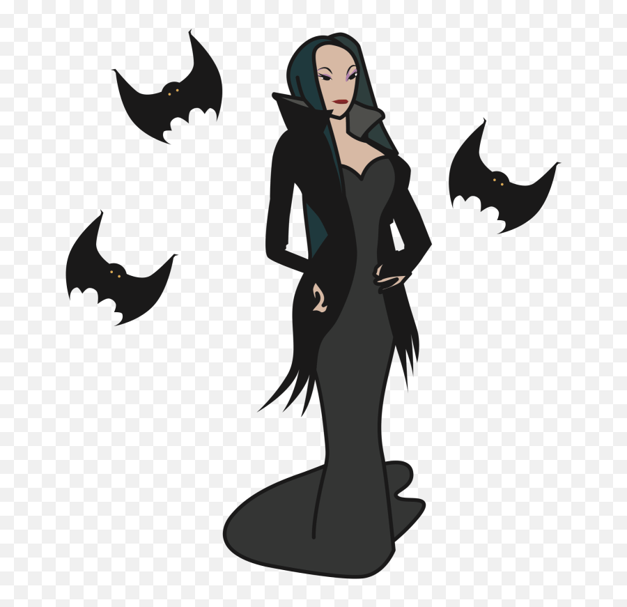 Vampire Lady - Female Dracula Emoji,Vampire Clipart