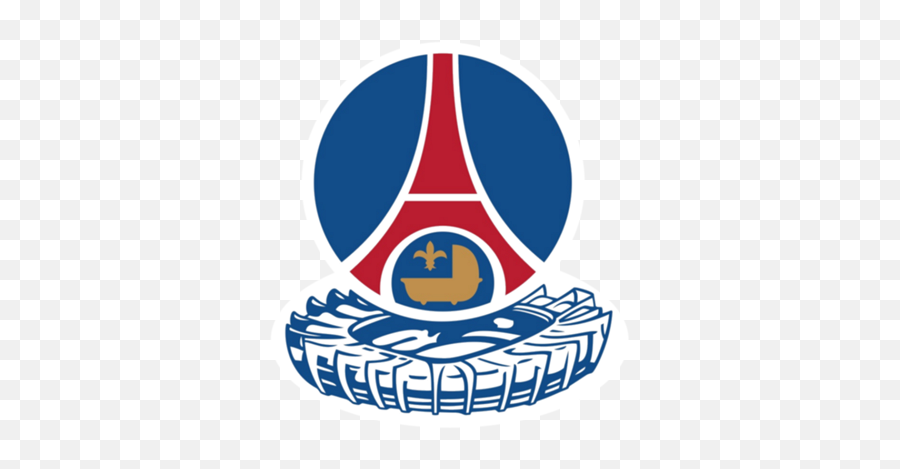 The Evolution Of The Psg Crest - Cf Classics Emoji,Paris Olympics Logo