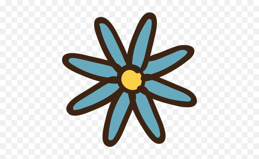 Download Free Png Flower Colored Doodle - Transparent Png Emoji,Transparent Doodles