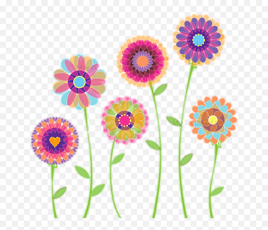 I Clipart Flower I Flower Transparent - Clip Art Spring Flowers Emoji,Flower Clipart