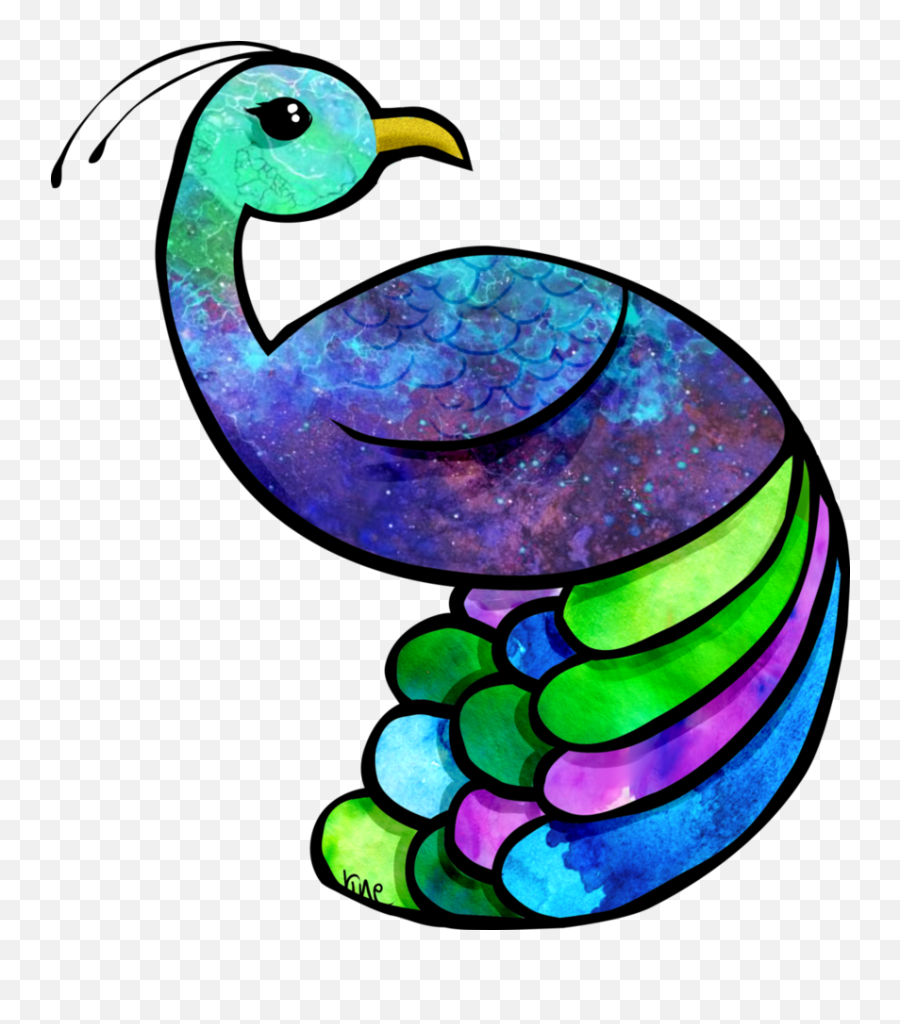 Peacock Clipart - Purple Peacock Clipart Emoji,Peacock Clipart