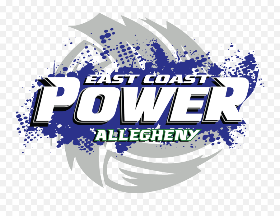 East Coast Power Volleyball - East Coast Power Volleyball Logo Emoji,Volleyball Logo