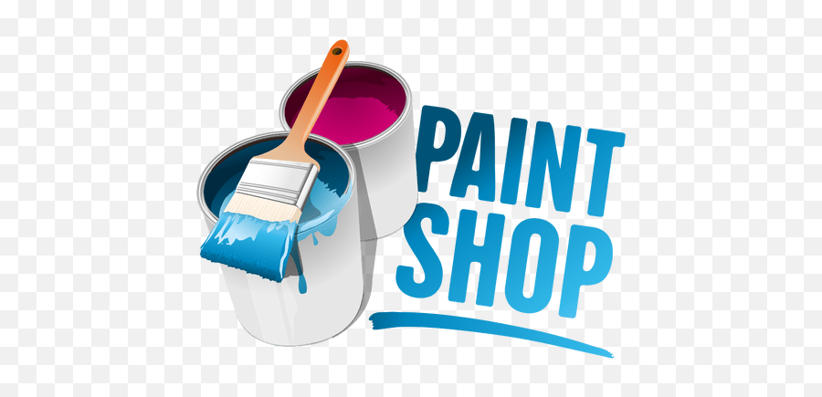 Paint Shop Logo - Paintshop Emoji,Paint Logo